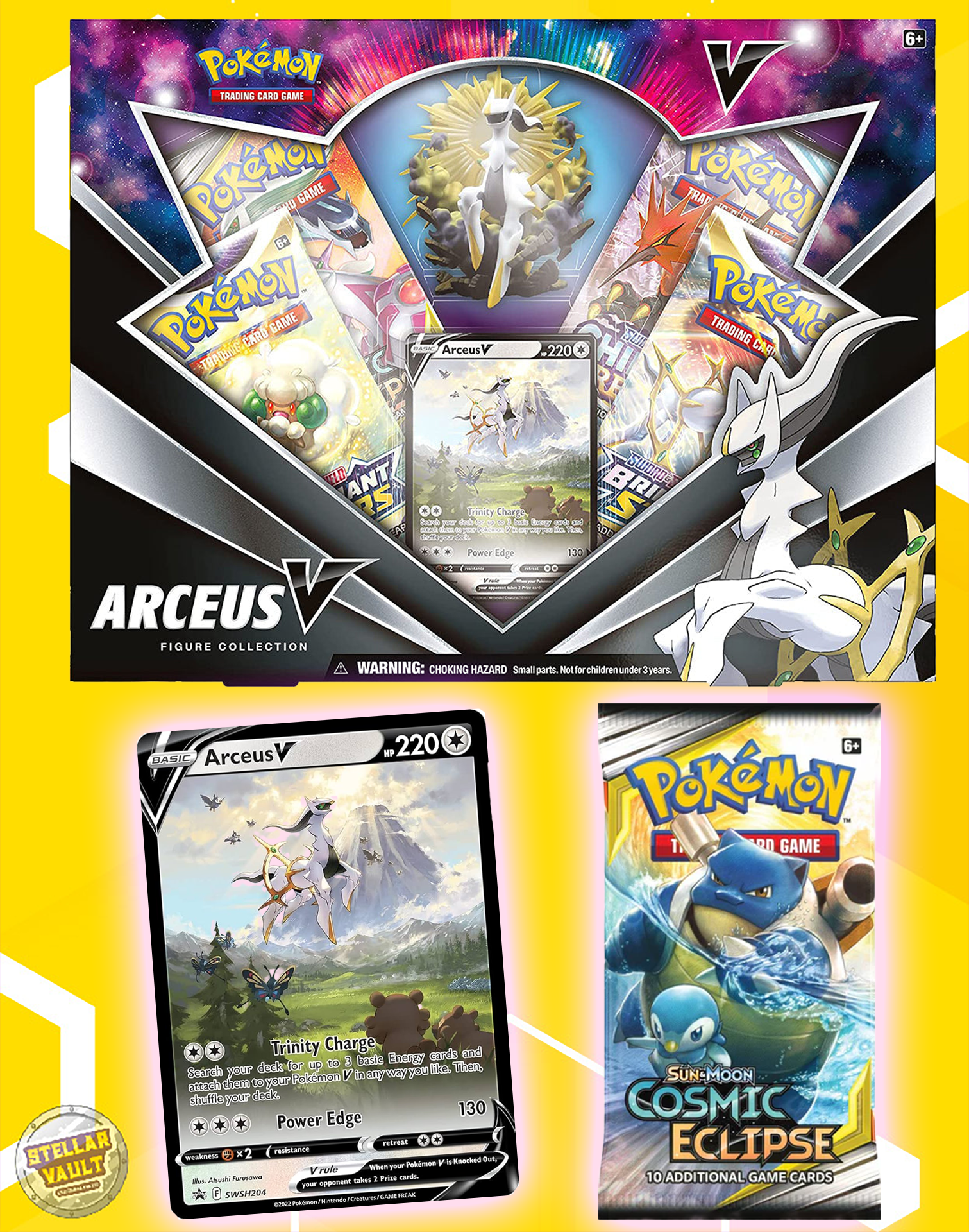 Pokemon Arceus V Figure Collection Box – Stellar Vault