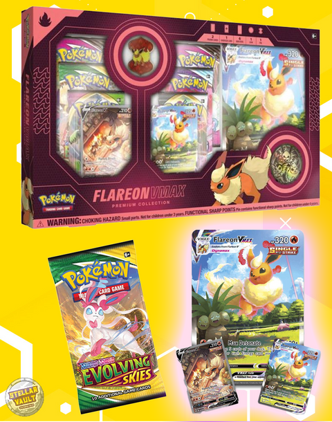 Pokemon Flareon VMAX Premium Collection