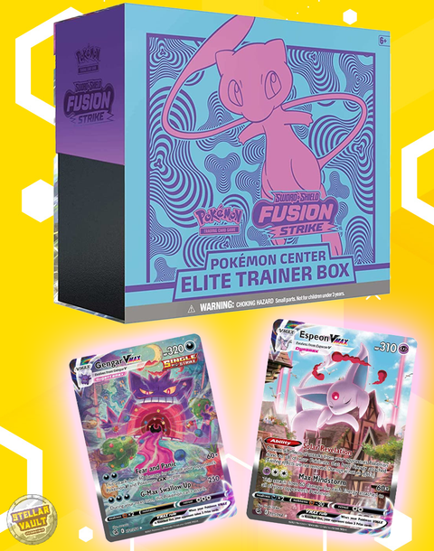 Pokemon Sword & Shield Fusion Strike Pokemon Center Elite Trainer Box