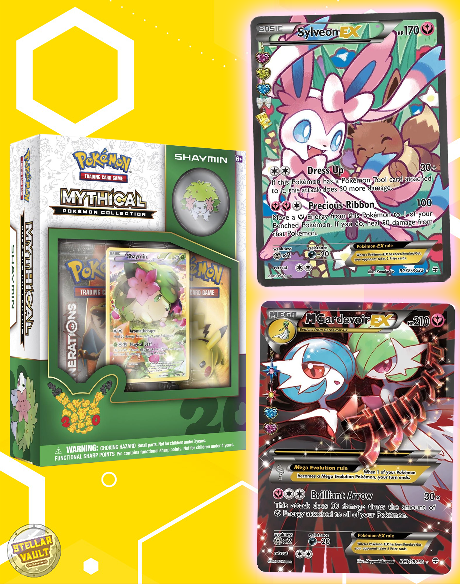 Pokemon Generations Mythical Pokemon Collection Box (Shaymin) – Stellar Vault