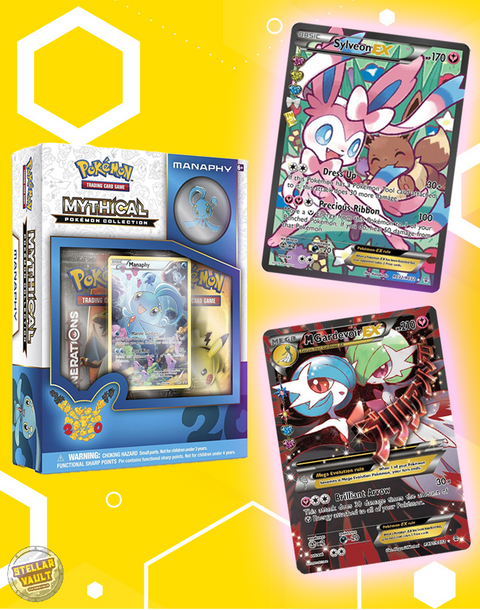 Pokemon Generations Mythical Pokemon Collection Manaphy