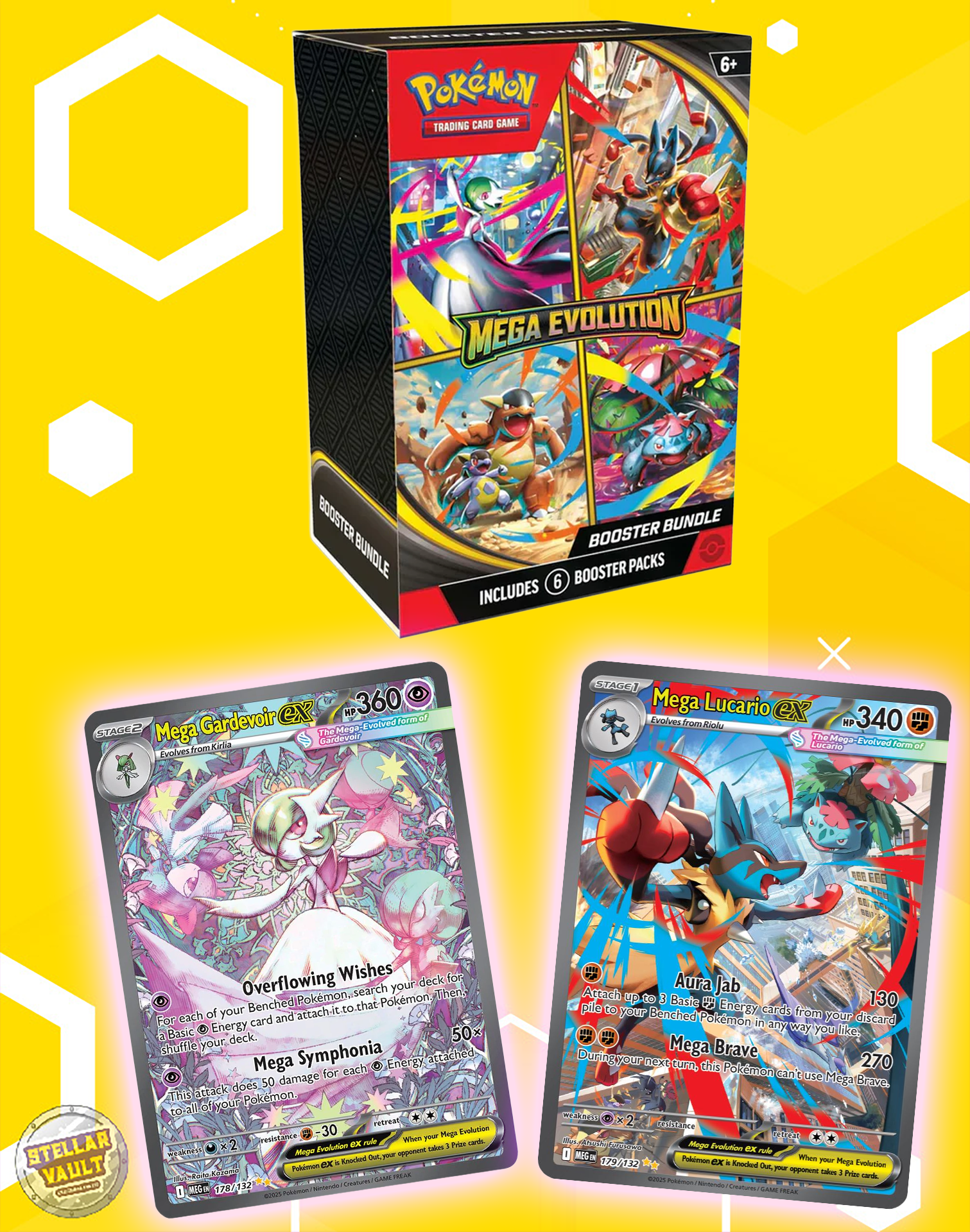 Pokemon Mega Evolution Booster Bundle – Stellar Vault