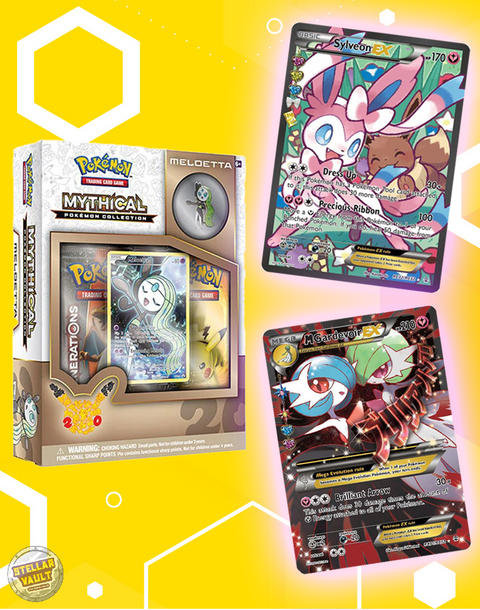 Pokemon Generations Mythical Pokemon Collection Meloetta