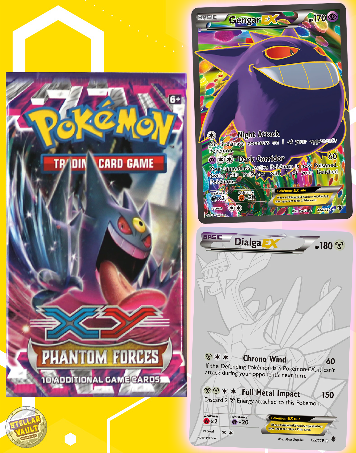 Pokemon XY Phantom Forces Booster Pack – Stellar Vault