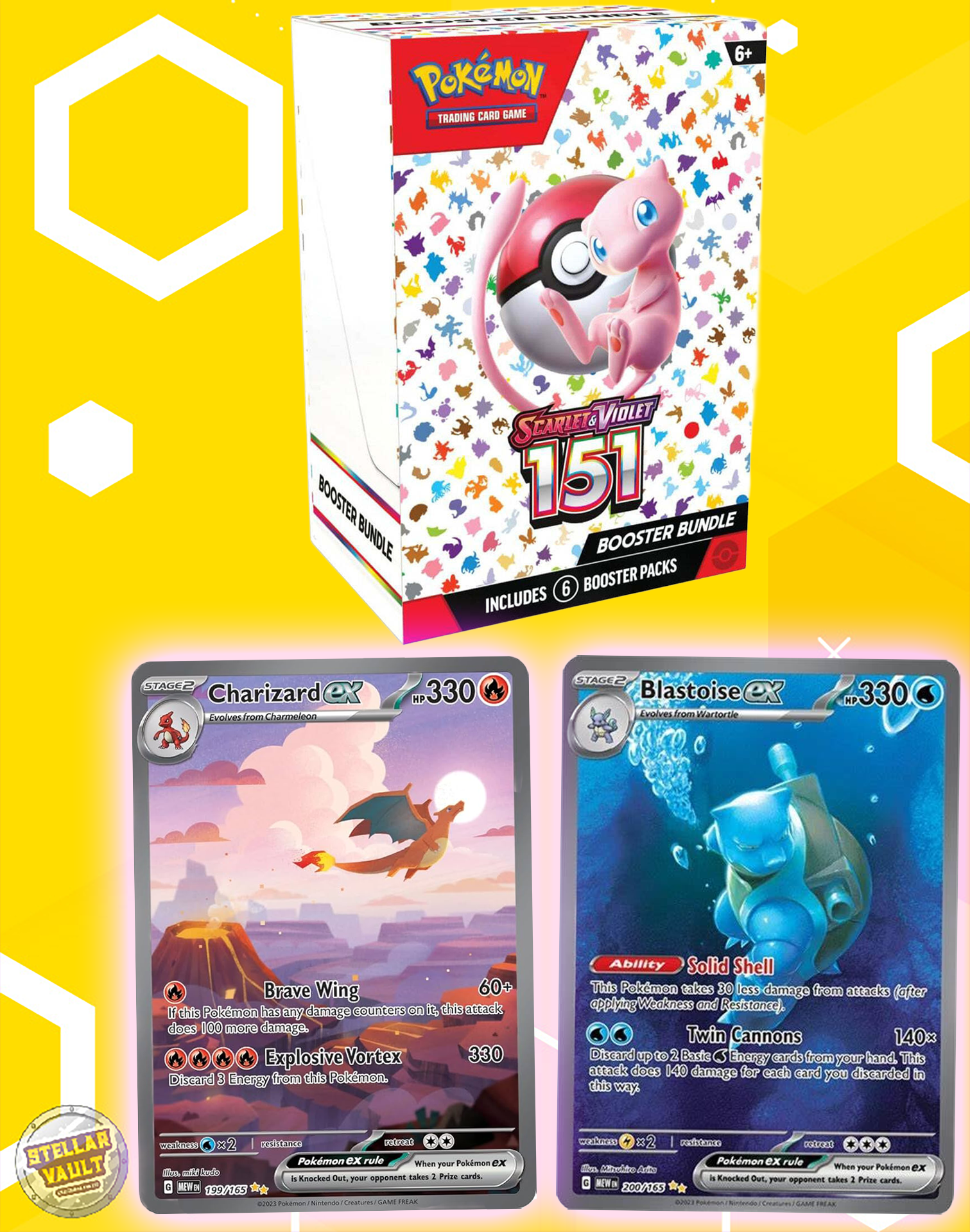 Pokemon Scarlet & Violet 151 Booster Bundle – Stellar Vault