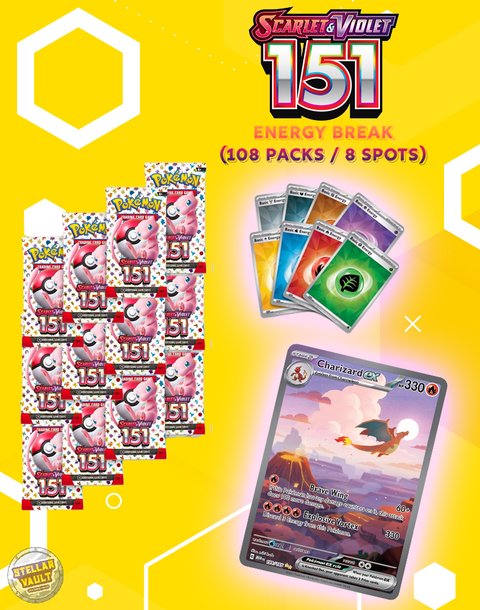 Pokemon Scarlet & Violet 151 Energy Break! (108)