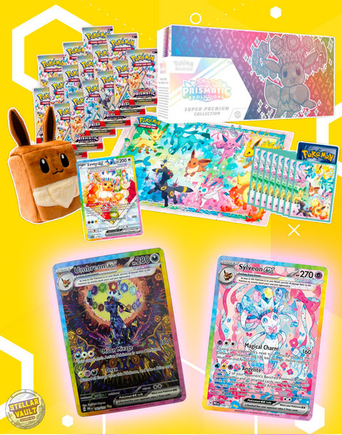 Pokemon Scarlet & Violet Prismatic Evolutions Super Premium Collection