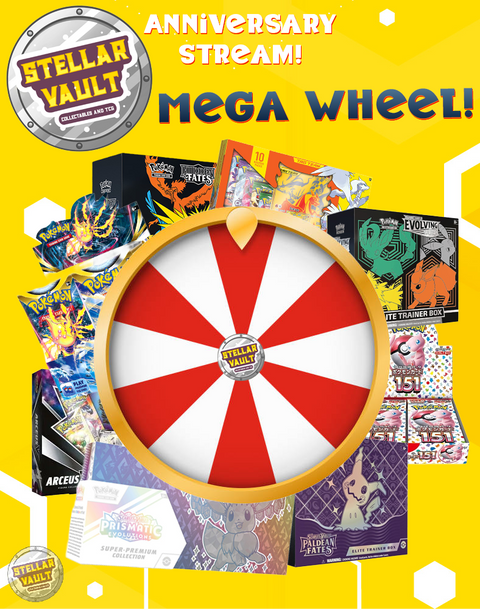 Anniversary Stream! - Pokemon Mega Wheel!