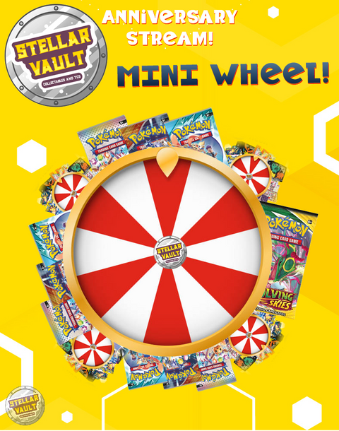 Anniversary Stream! - Pokemon Mini Wheel!