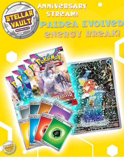 Anniversary Stream! - Pokemon Scarlet & Violet Paldea Evolved Energy Break! (108)