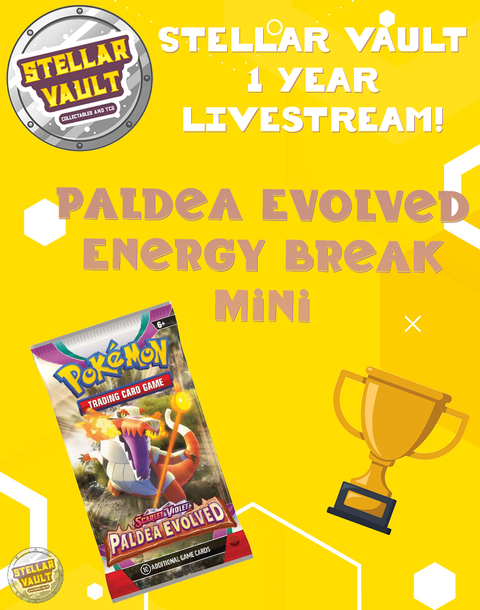Anniversary Stream! - Pokemon Scarlet & Violet Paldea Evolved Energy Break Mini