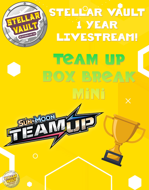 Anniversary Stream! - Pokemon Sun & Moon Team Up Box Break Mini