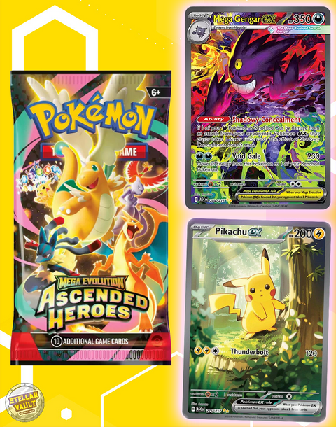 FRIDAY 13TH - Pokemon Mega Evolution Ascended Heroes Booster Pack