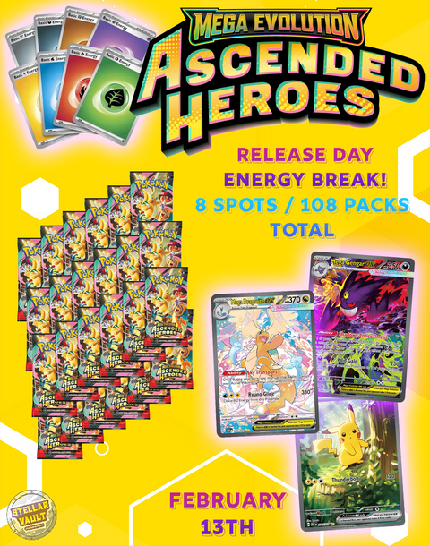 13th February! - Mega Evolution Ascended Heroes Energy Break! (108)
