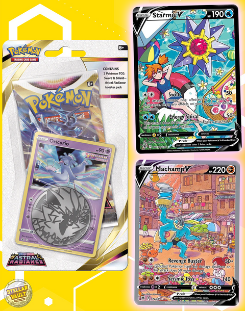 Pokemon Sword & Shield Astral Radiance Checklane Blister (Oricorio)