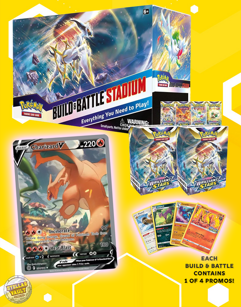 Pokemon Sword & Shield Brilliant Stars Build & Battle Stadium