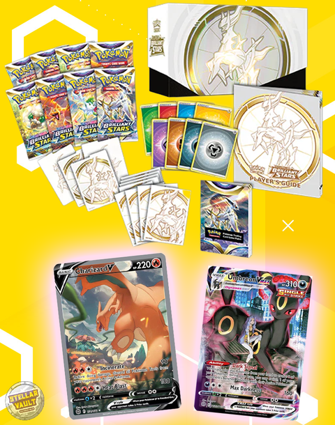 Pokemon Sword & Shield Brilliant Stars Elite Trainer Box