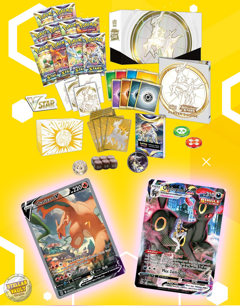 Pokemon Sword & Shield Brilliant Stars Pokemon Center Elite Trainer Box