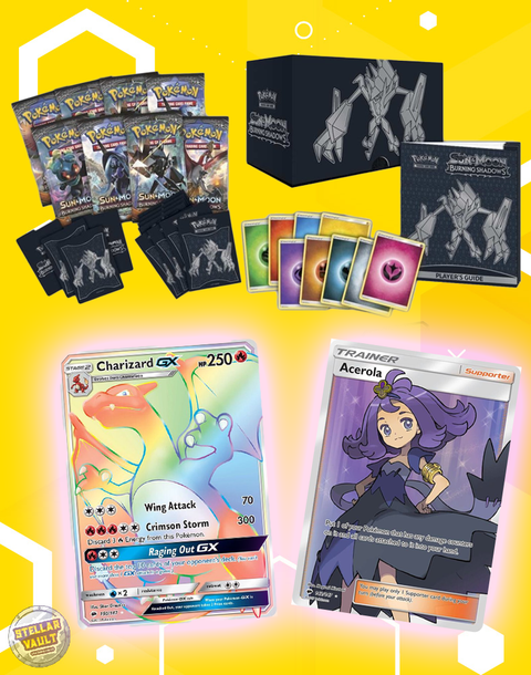 Pokemon Sun & Moon Burning Shadows Elite Trainer Box