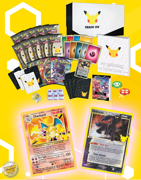 Pokemon Celebrations 25th Anniversary Elite Trainer Box – Stellar Pokemon Celebrations 25th Anniversary Elite Trainer Box – Stellar