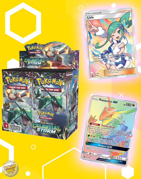 Pokemon Sun & Moon Celestial Storm Booster Box