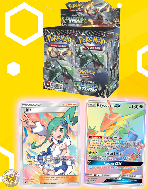 Pokemon Sun & Moon Celestial Storm Booster Box