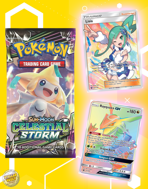 Pokemon Sun & Moon Celestial Storm Booster Pack