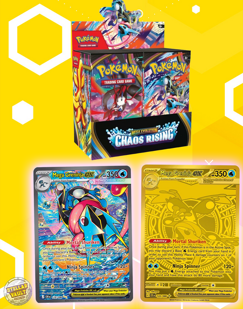 Pokemon Mega Evolution Chaos Rising Booster Box