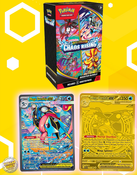 Pokemon Mega Evolution Chaos Rising Booster Bundle