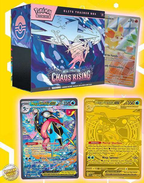 Pokemon Mega Evolution Chaos Rising Elite Trainer Box