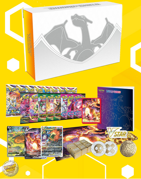 Pokemon Sword & Shield Charizard Ultra Premium Collection Stellar Vault Pokemon Sword & Shield Charizard Ultra Premium Collection Stellar Vault