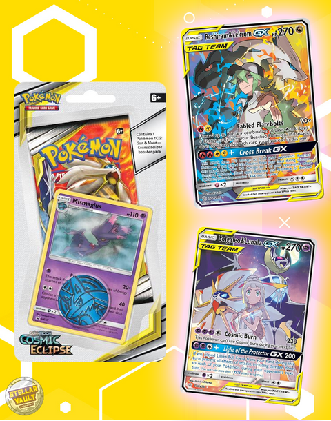Pokemon Sun & Moon Cosmic Eclipse Checklane Blister (Mismagius)