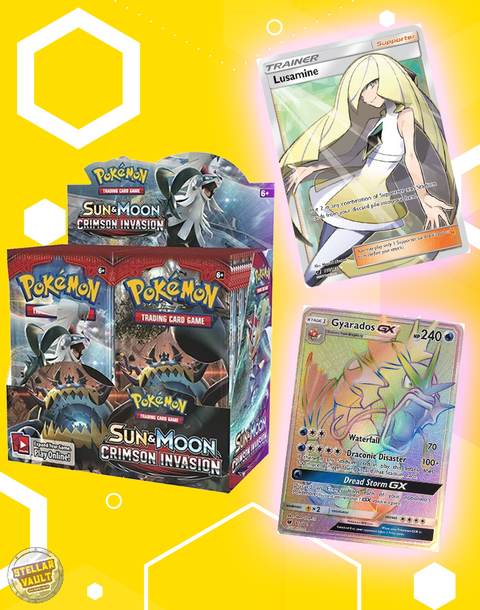 Pokemon Sun & Moon Crimson Invasion Booster Box