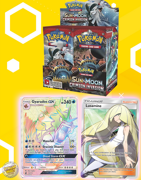 Pokemon Sun & Moon Crimson Invasion Booster Box