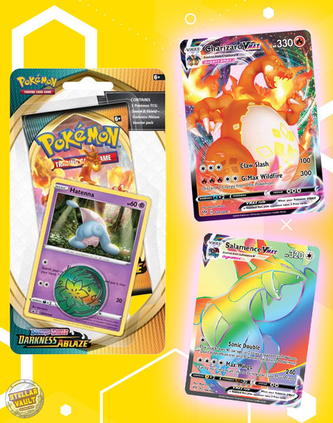 Pokemon Sword & Shield Darkness Ablaze Checklane Blister