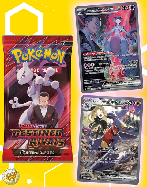 Pokemon Scarlet & Violet Destined Rivals Booster Pack Stellar Vault Pokemon Scarlet & Violet Destined Rivals Booster Pack Stellar Vault