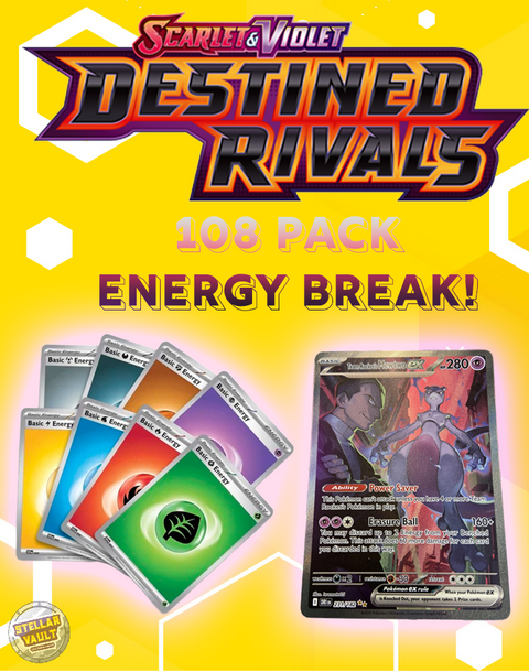 Pokemon Scarlet & Violet Destined Rivals Energy Break! (108)
