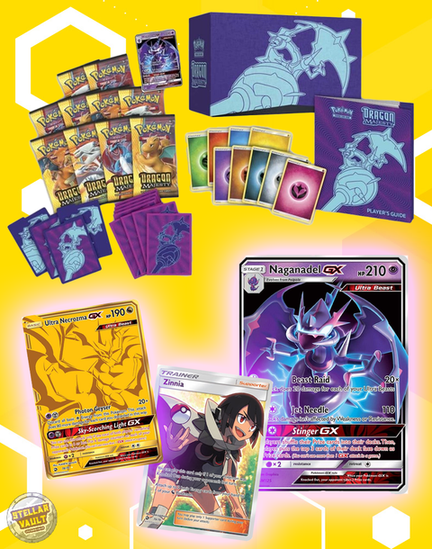 Pokemon Sun & Moon Dragon Majesty Elite Trainer Box