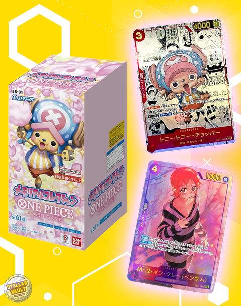 One Piece EB-01 Japanese Memorial Collection Booster Box