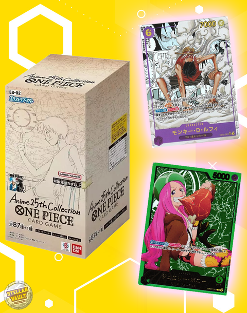 One Piece EB-02 Japanese Anime 25th Collection Booster Box