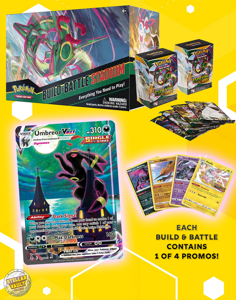 Pokemon Sword & Shield Evolving Skies Build & Battle Stadium