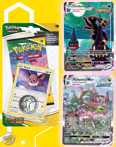 Pokemon Sword & Shield Evolving Skies Checklane Blister (Eevee)