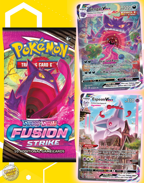 Pokemon Sword & Shield Fusion Strike Booster Pack Stellar Vault Pokemon Sword & Shield Fusion Strike Booster Pack Stellar Vault