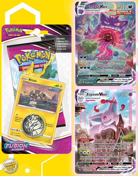 Pokemon Sword & Shield Fusion Strike Checklane Blister (Blitzle)