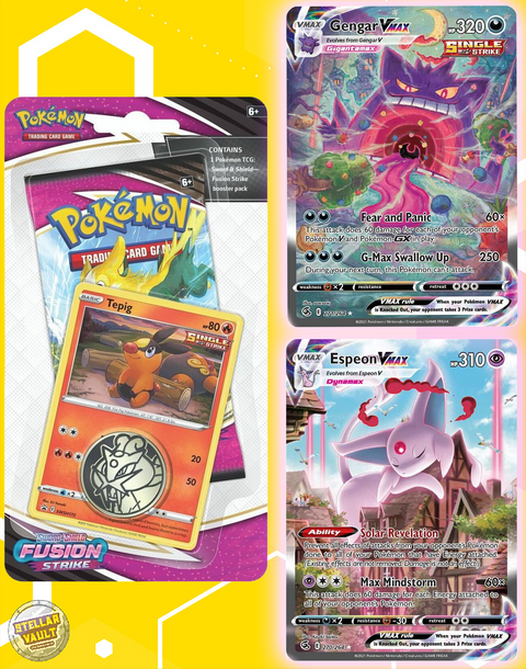 Pokemon Sword & Shield Fusion Strike Checklane Blister (Tepig)