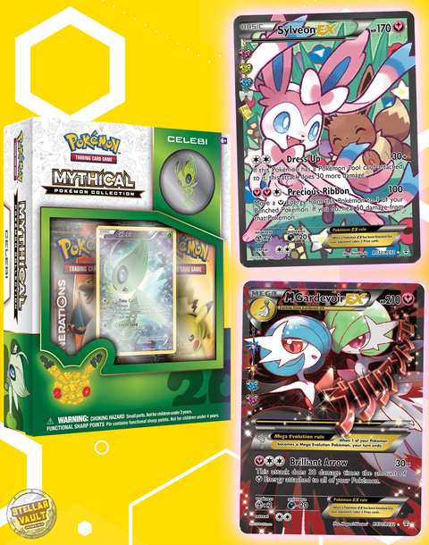 Pokemon Generations Mythical Pokemon Collection Box (Celebi)