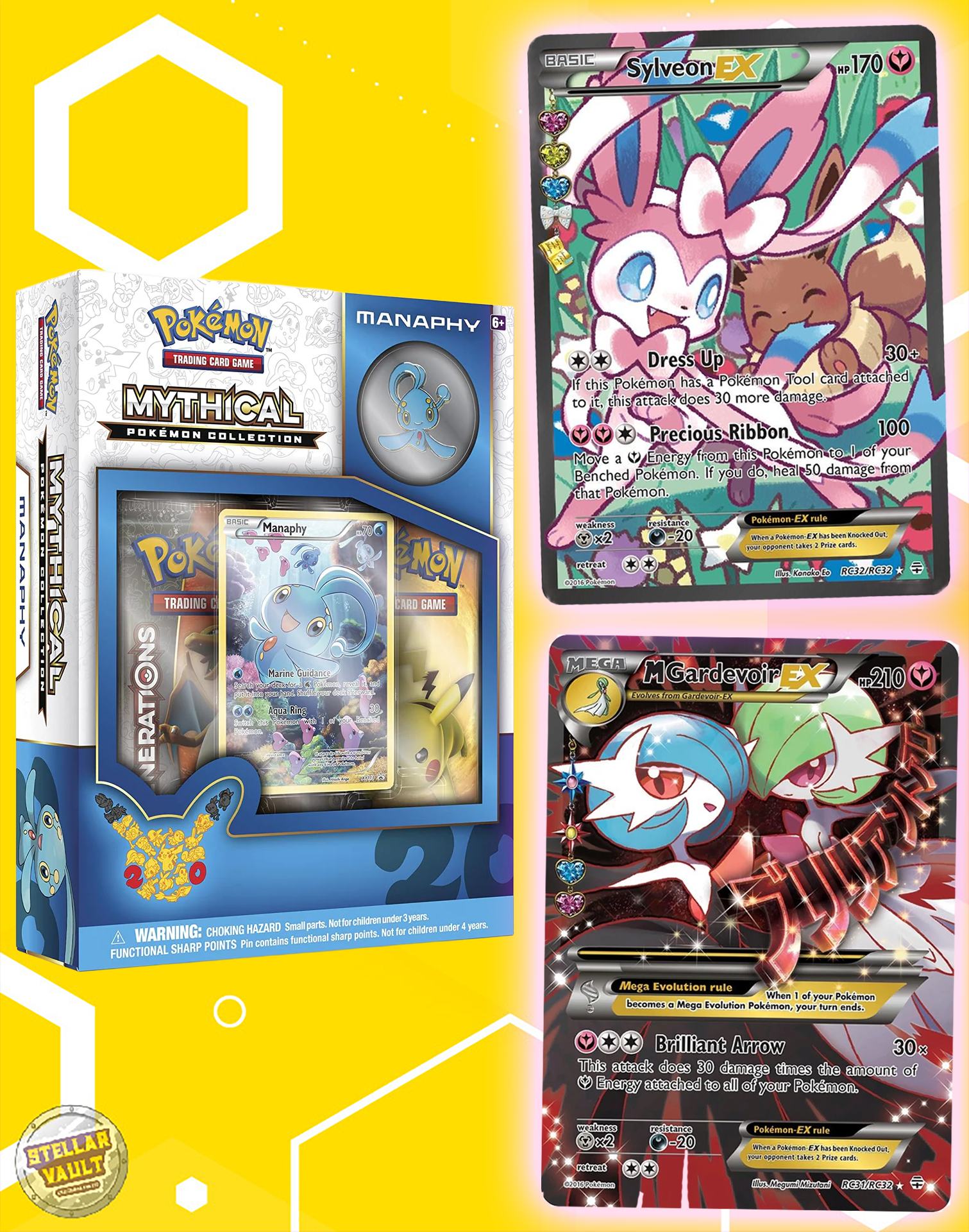 Pokemon Generations Mythical Pokemon Collection Box (Manaphy) – Stellar ...