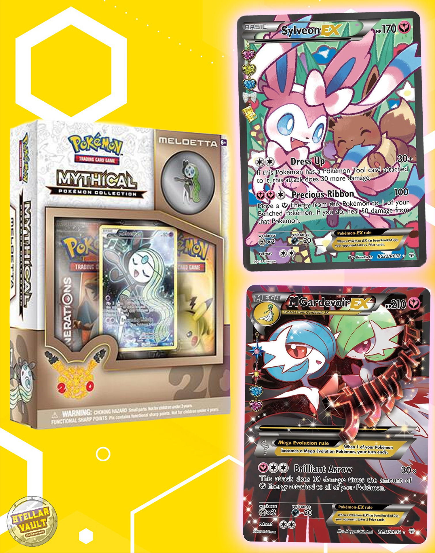 Pokemon Generations Mythical Pokemon Collection Box (Meloetta ...