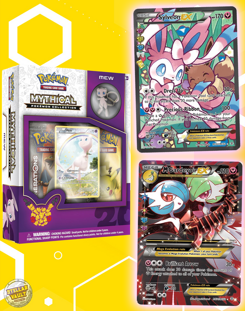 Pokemon Generations Mythical Pokemon Collection Box (Mew) Stellar Vault Pokemon Generations Mythical Pokemon Collection Box (Mew) Stellar Vault