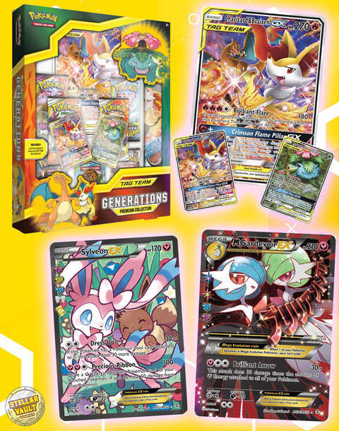 Pokemon Generations Tag Team Premium Collection Box